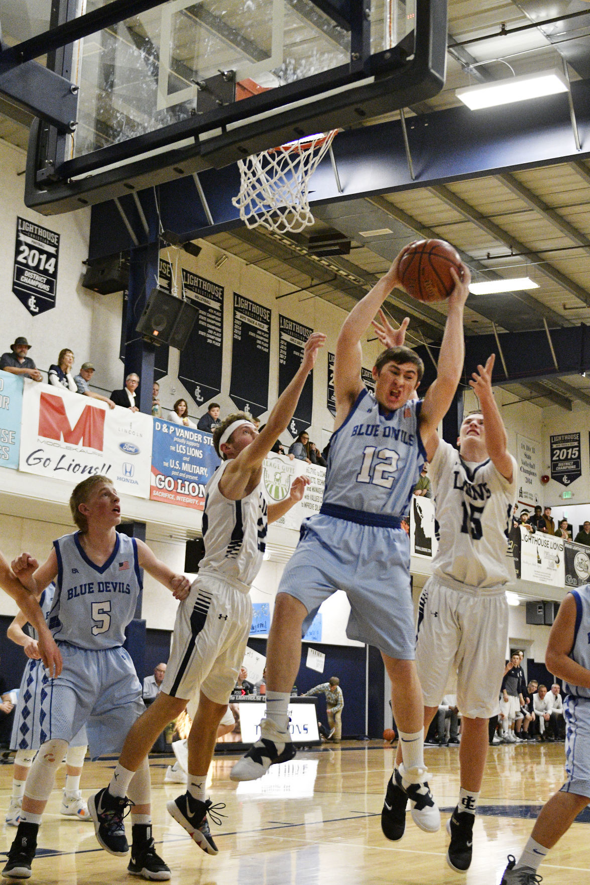 Boys Basketball - Dietrich Vs. Lighthouse Christian